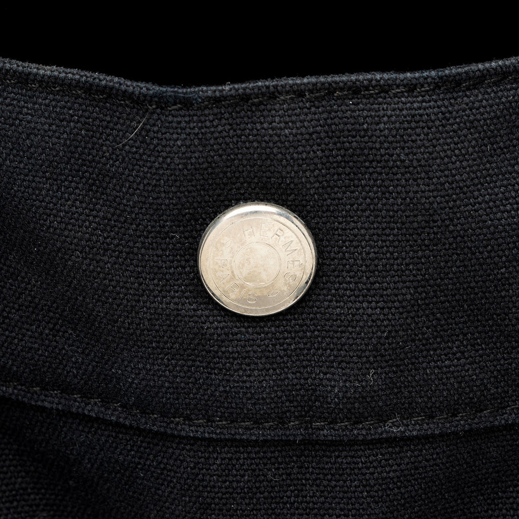 Hermes Vintage Canvas Herline MM Tote