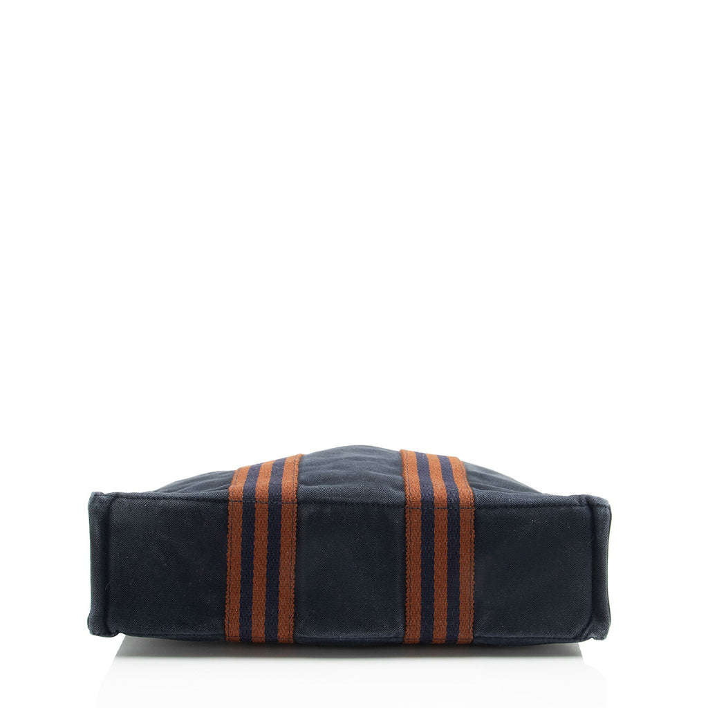 Hermes Vintage Canvas Herline PM Tote