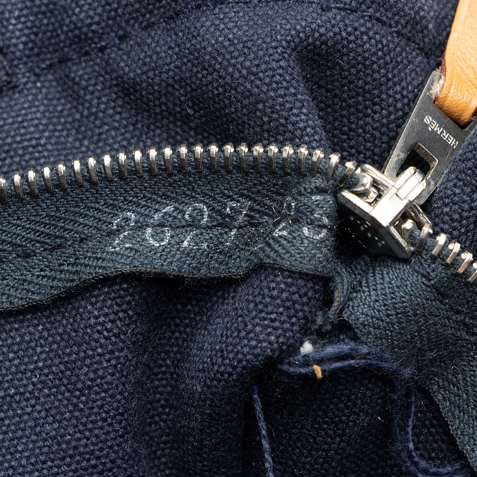 Hermes Vintage Canvas Herline PM Tote