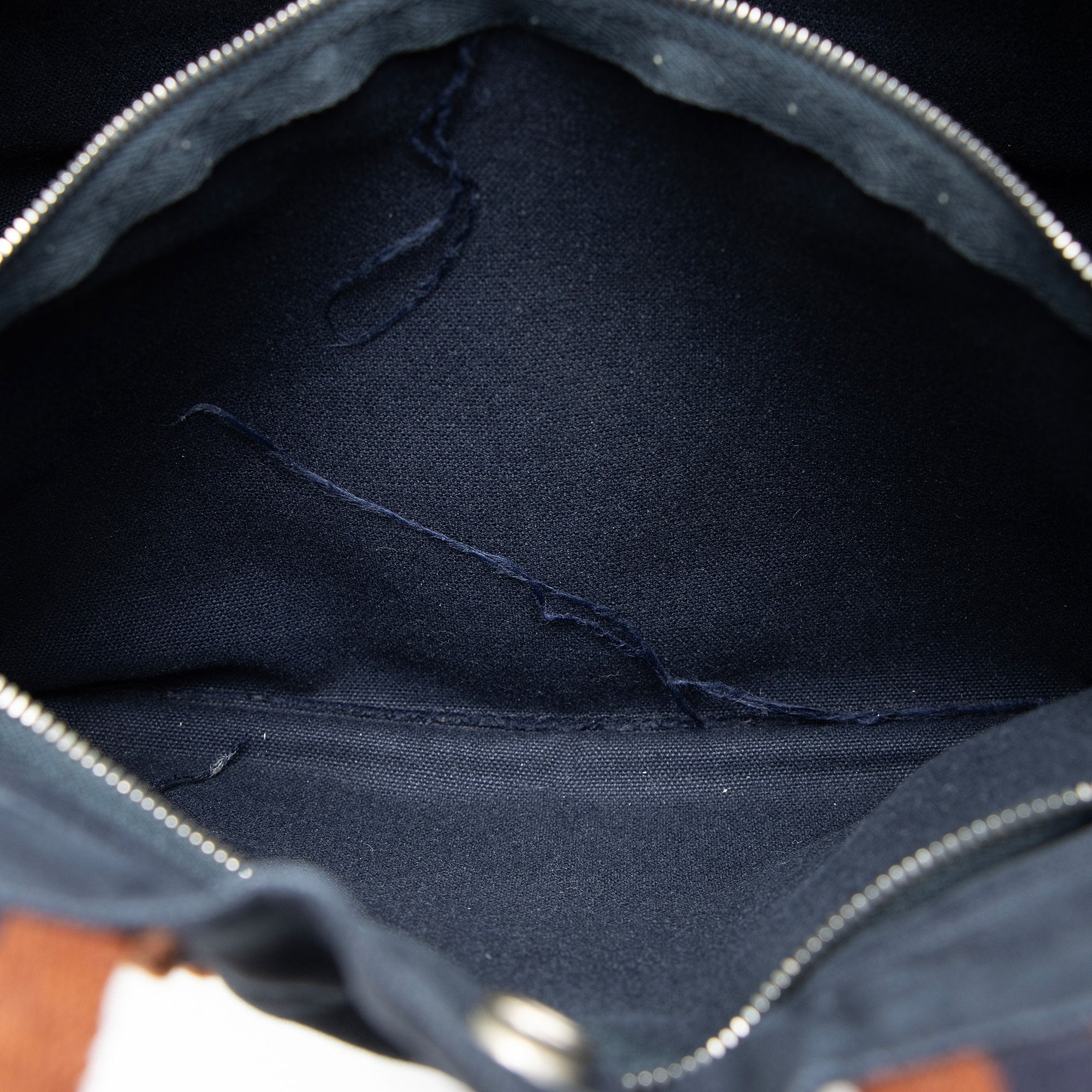 Hermes Vintage Canvas Herline PM Tote