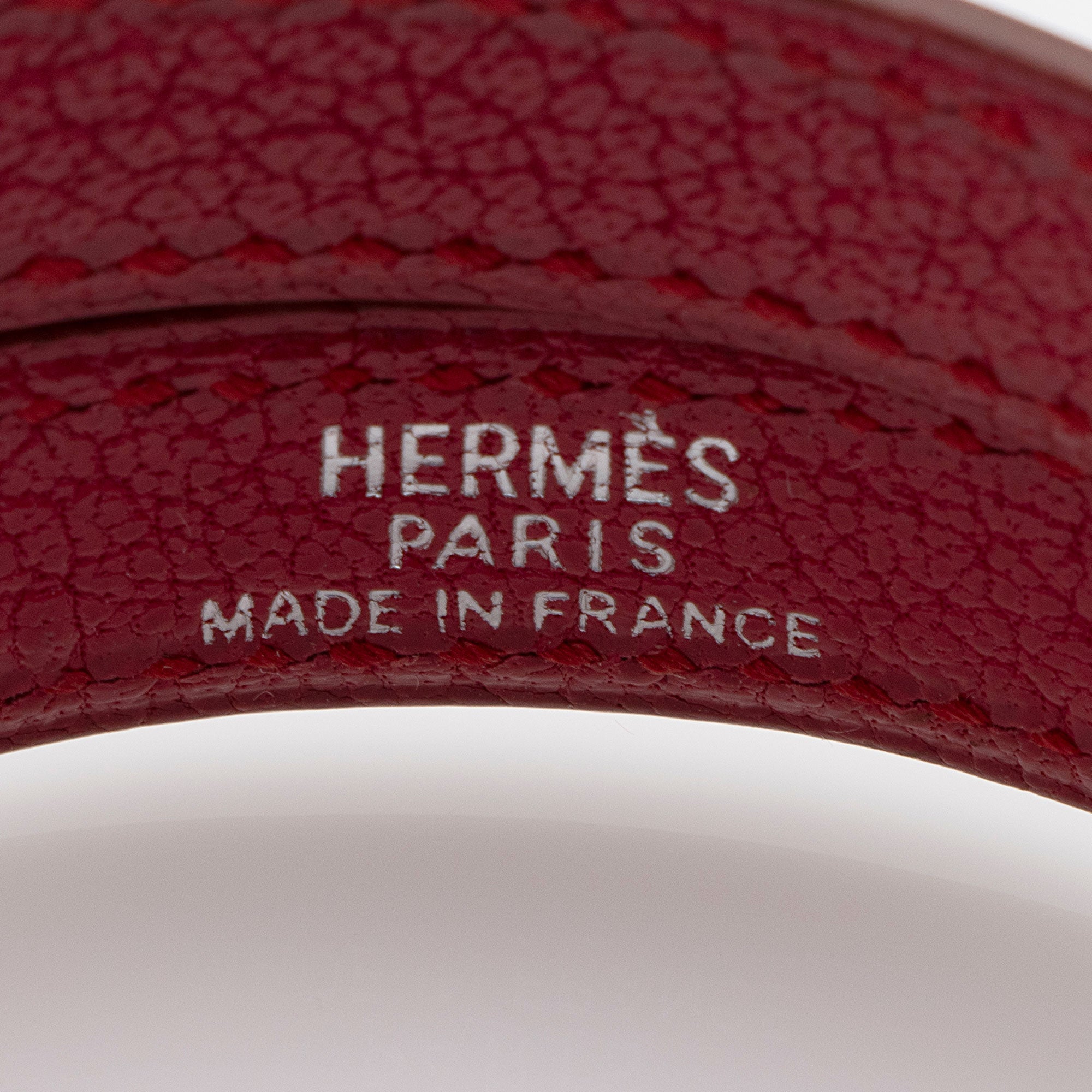 Hermes Vintage Epsom Kelly Double Tour Bracelet