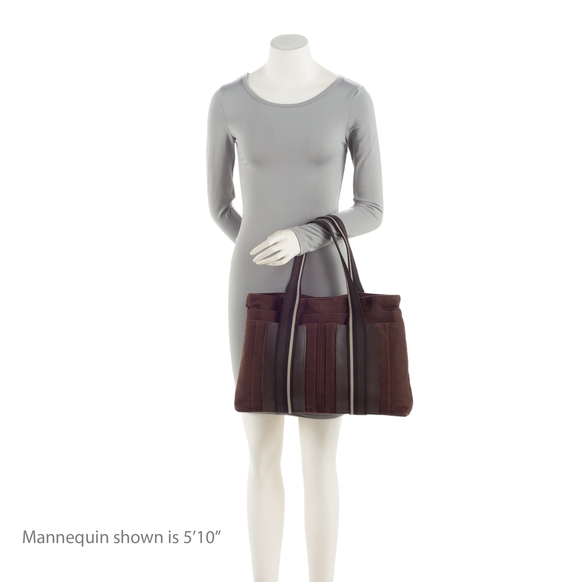Hermes Vintage Toile Toroca Horizontal PM Tote