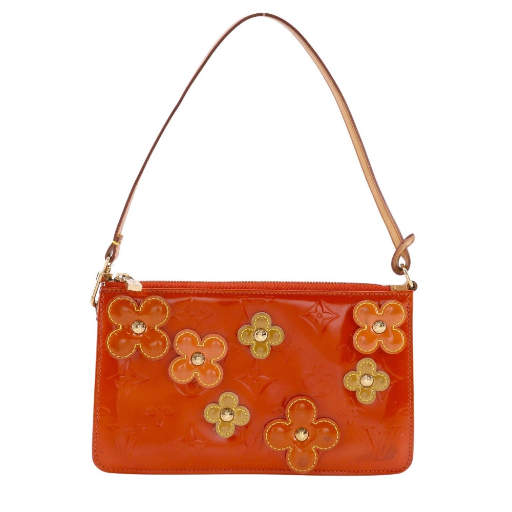 Louis Vuitton Flower Lexington Monogram Vernis Shoulder Bag