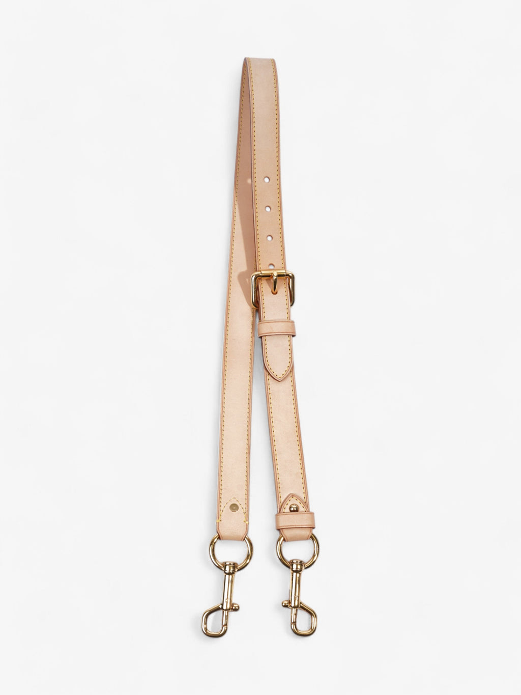 Louis Vuitton Adjustable Shoulder Strap Raw Leather Vachetta Leather
