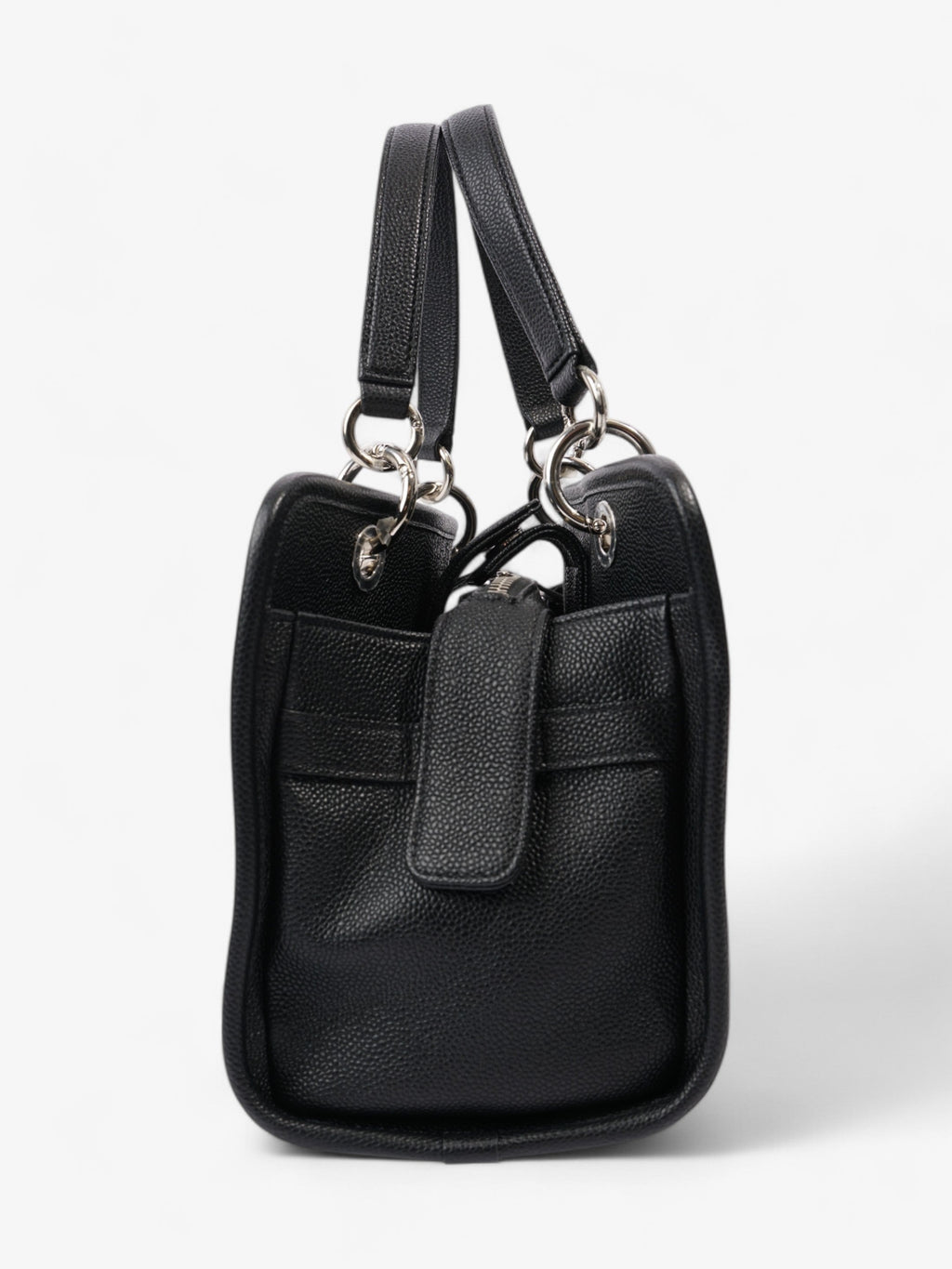 Chanel Shopping Tote Black Caviar Leather