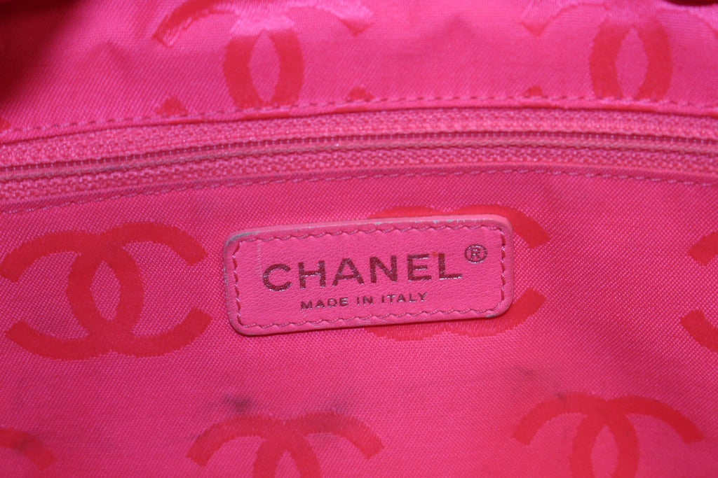 CHANEL Black Quilted Leather Large Cambon Tote Bag