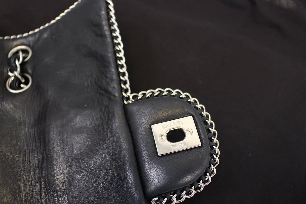 CHANEL Classic Flap Chain Trim Shoulder Bag