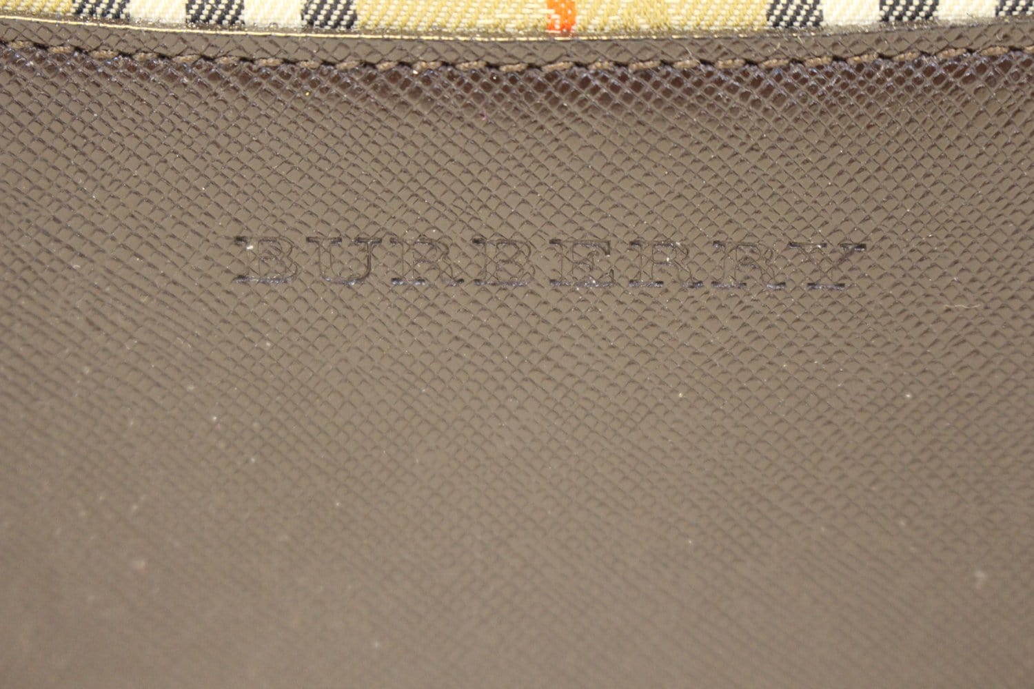 BURBERRY Nova Check Canvas Leather Black Beige Shoulder Bag