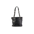 Chanel PST Caviar Black Shoulder Tote Bag
