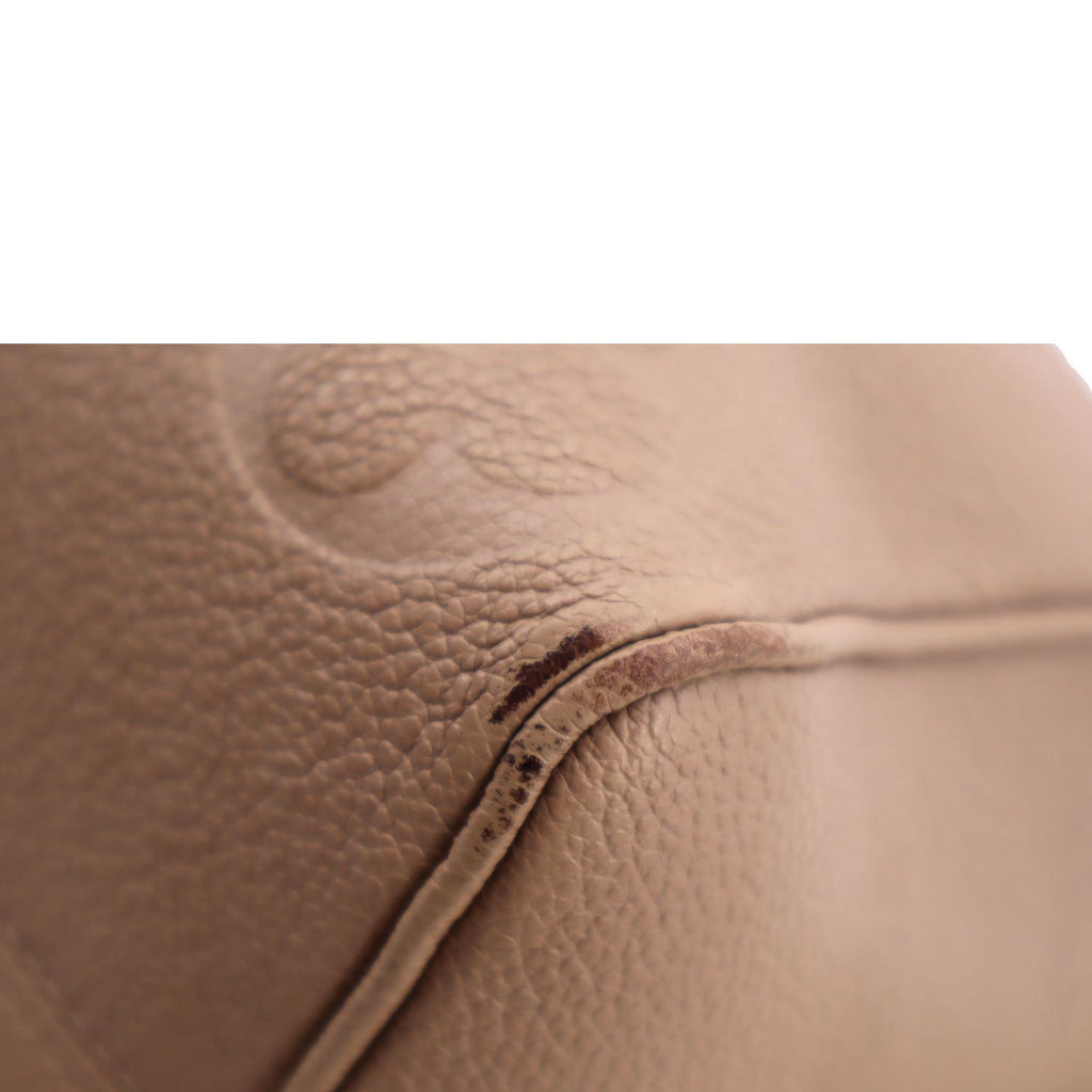 LOUIS VUITTON Speedy 25 Bandouliere Monogram Empreinte Shoulder Bag Tourterelle