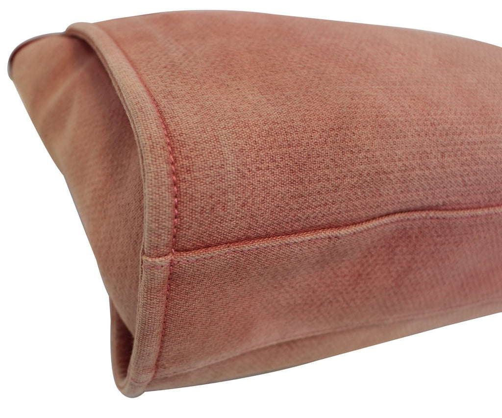 CHANEL Light Pink Canvas Deauville Medium Tote Bag