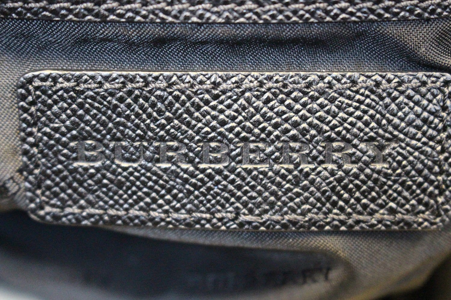 BURBERRY Graceford Tonal Check Diaper Shoulder Bag
