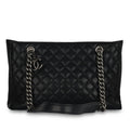 Chanel Quilted Shopper Tote - Black Caviar