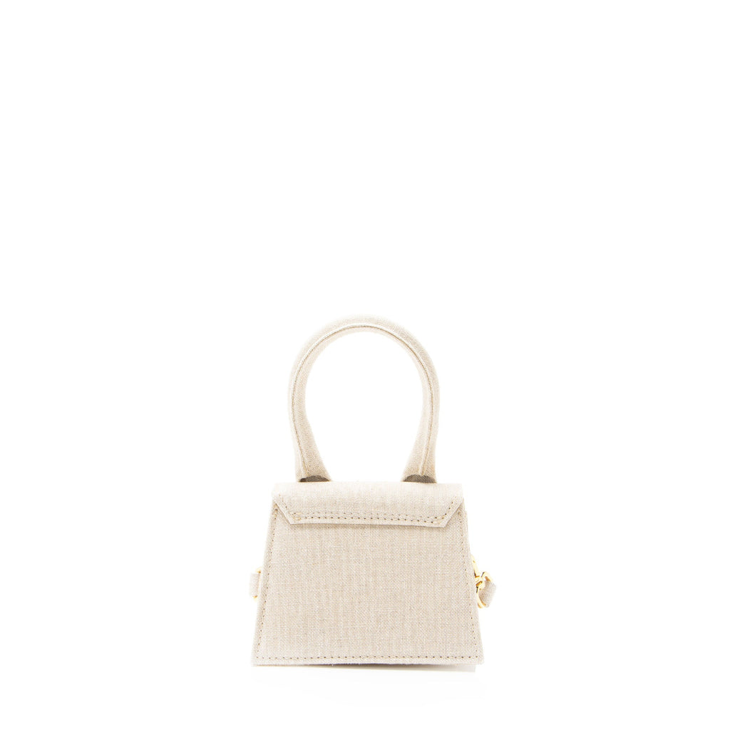 Jacquemus Linen Le Chiquito Mini Bag