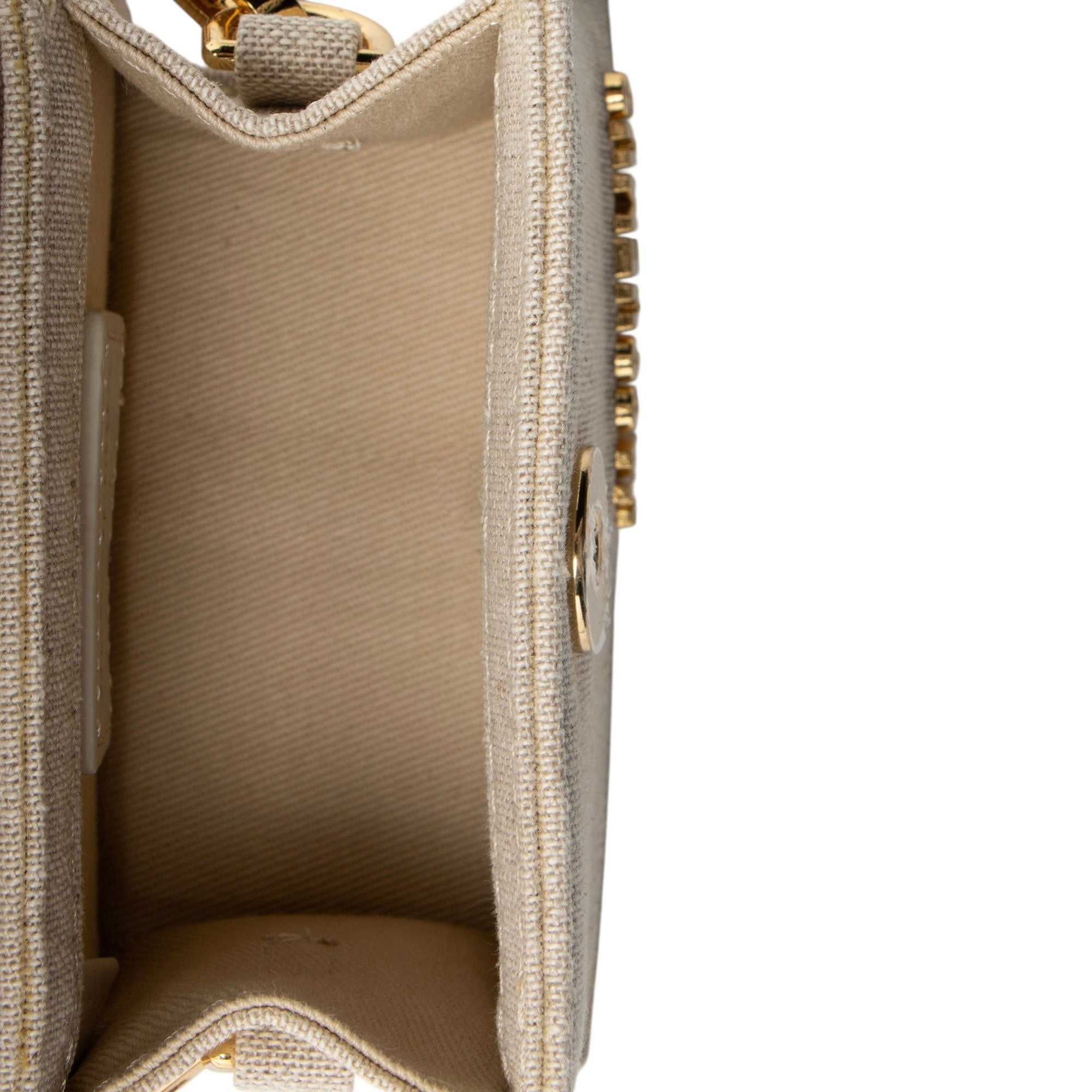 Jacquemus Linen Le Chiquito Mini Bag