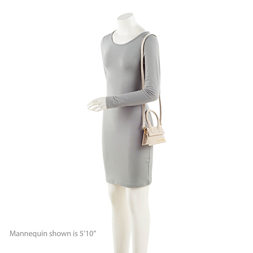 Jacquemus Linen Le Chiquito Mini Bag
