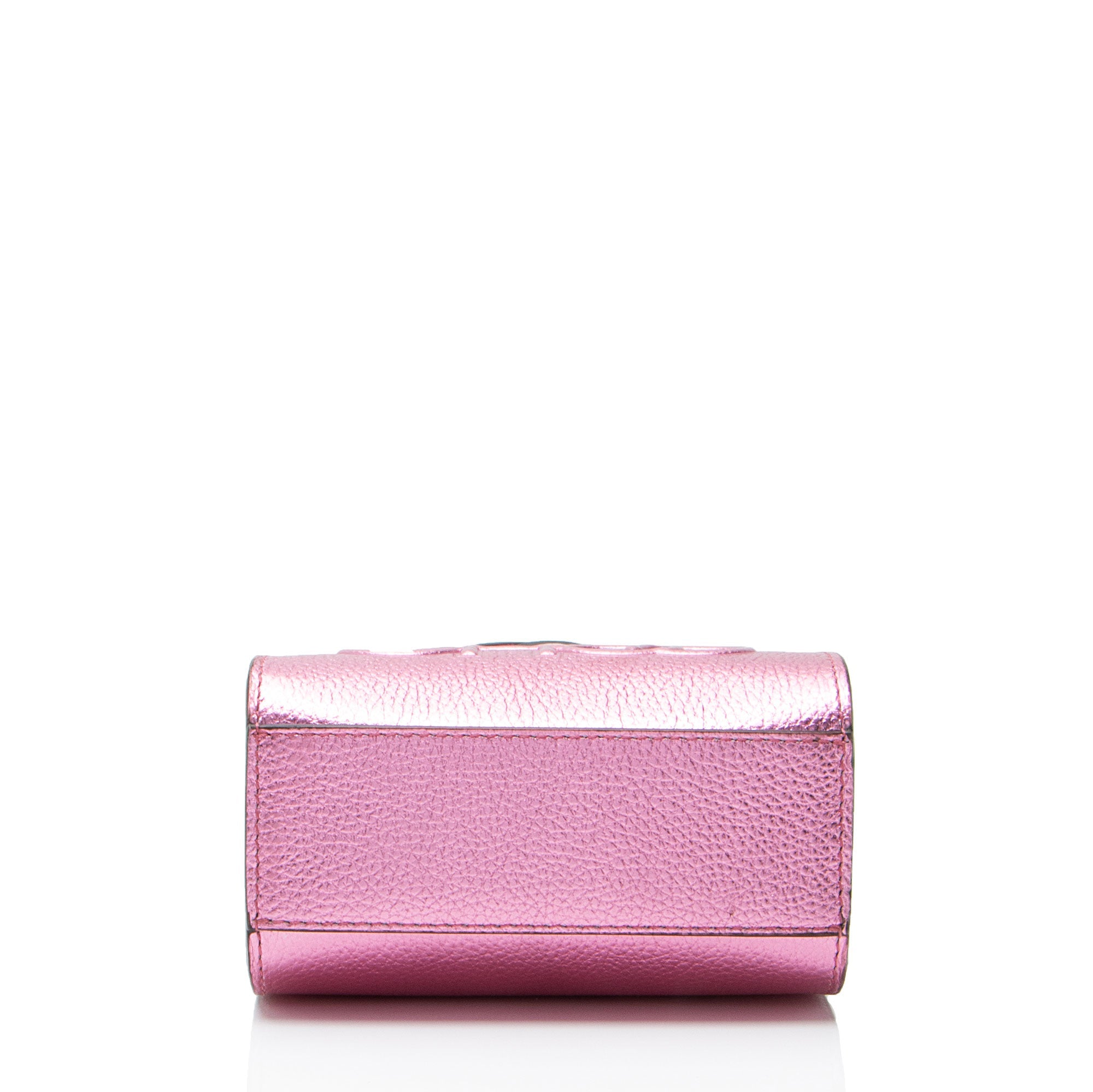 Jimmy Choo Metallic Leather Mini Tote
