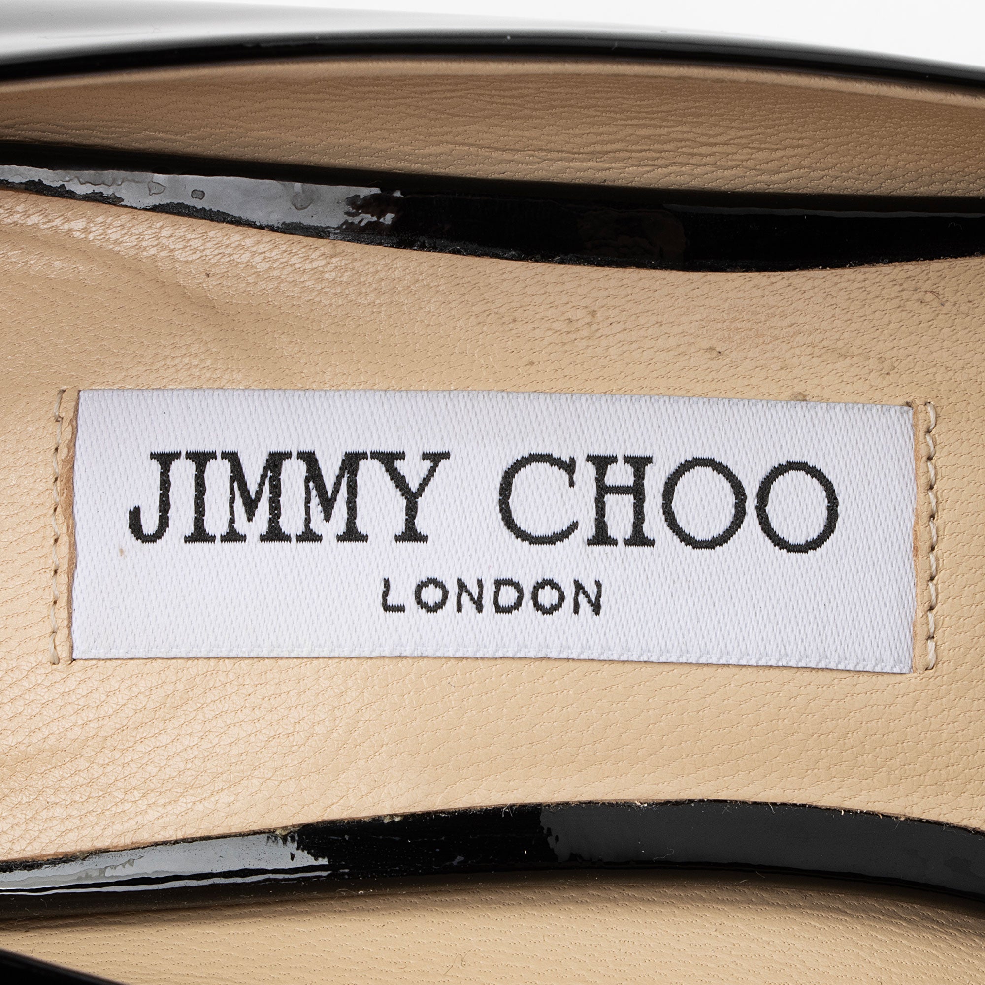 Jimmy Choo Patent Leather Dianne Pumps - Size 8.5 / 38.5