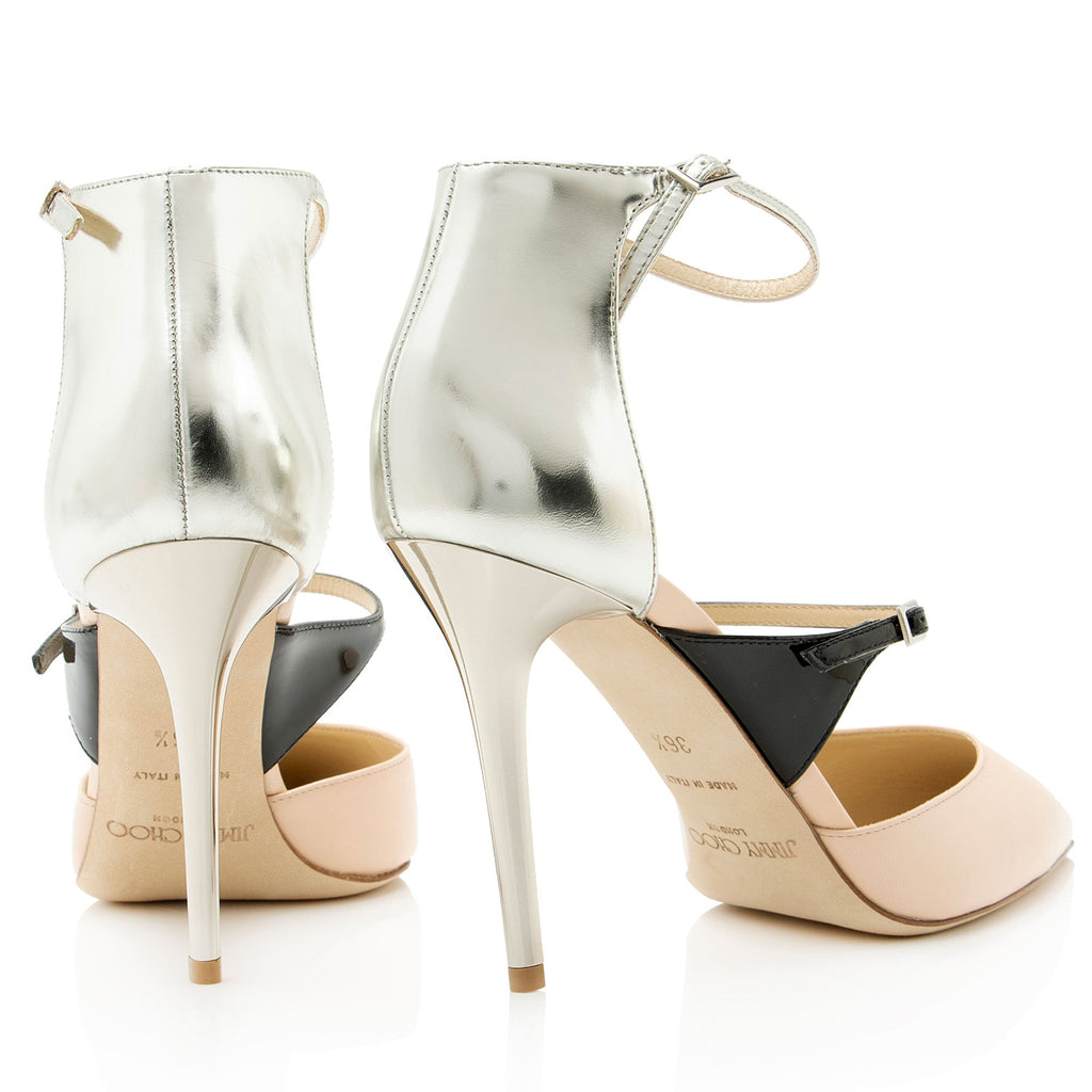 Jimmy Choo Patent Leather Typhoon Pumps - Size 6.5 / 36.5