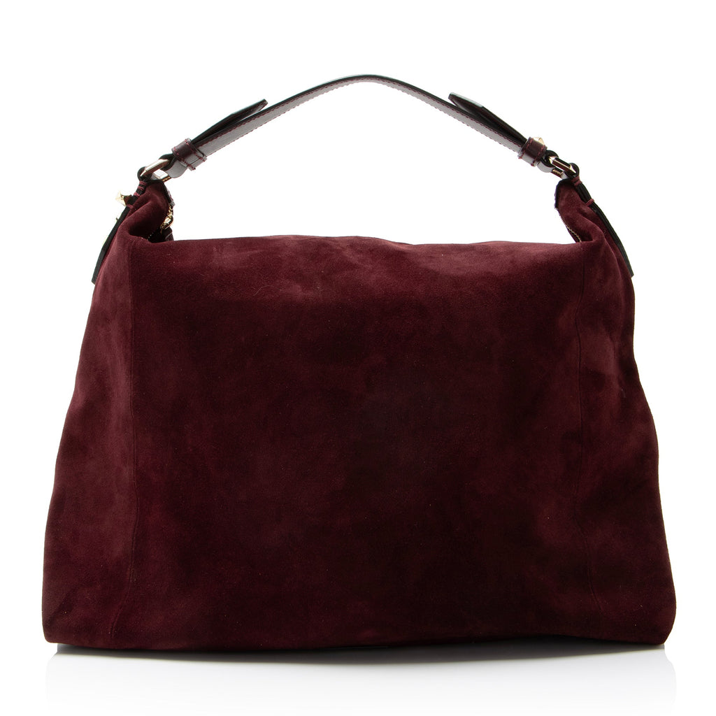 Jimmy Choo Suede Ana Hobo