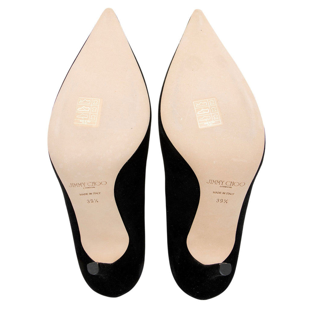 Jimmy Choo Suede Romy Pumps - Size 9.5 / 39.5