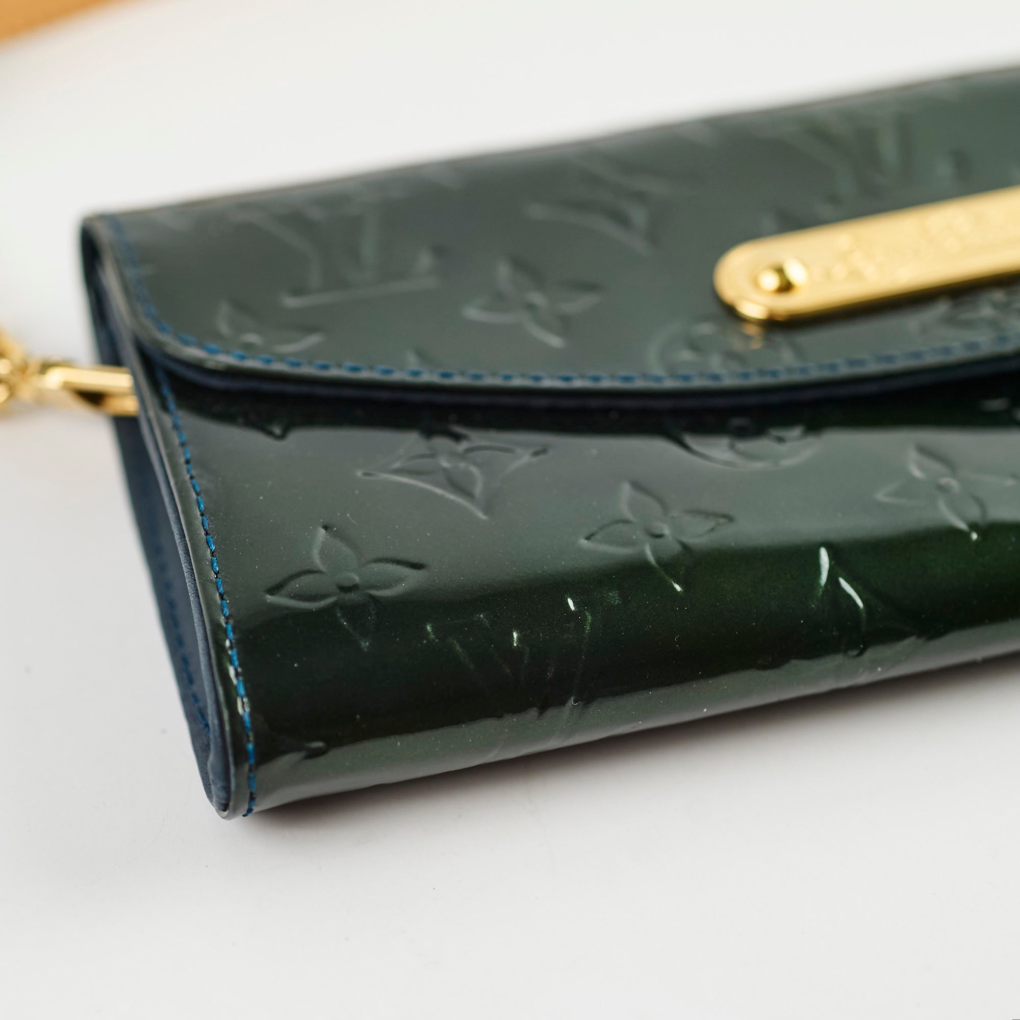 Louis Vuitton Vernis Sunset Boulevard Shoulder Bag Green