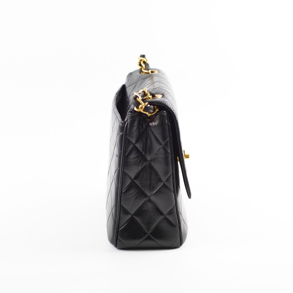 Chanel Vintage Square Shoulder Bag Lambskin (3 Series)