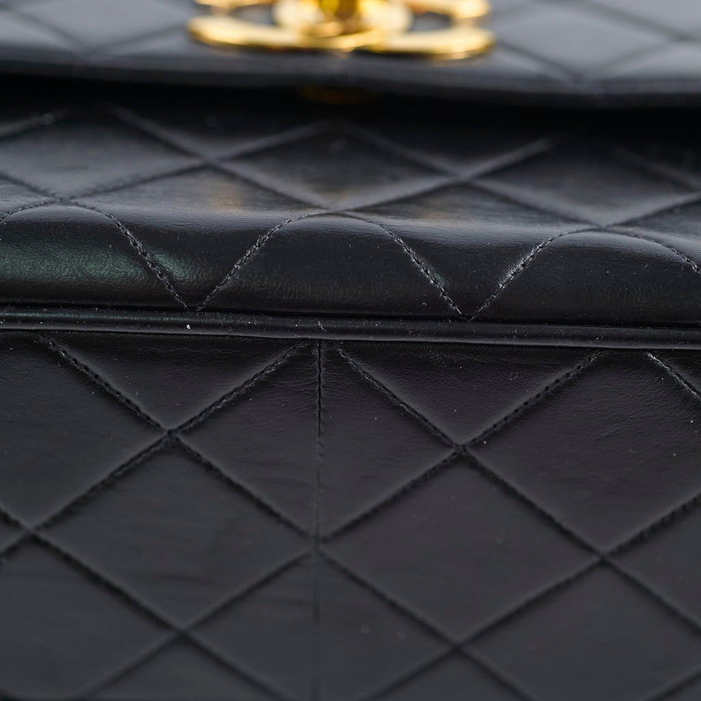Chanel Vintage Square Shoulder Bag Lambskin (3 Series)