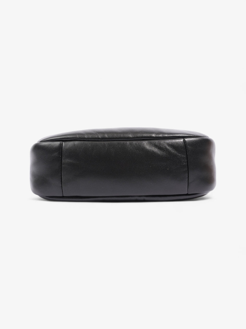 Prada Soft Padded Shoulder Bag Black Nappa Leather
