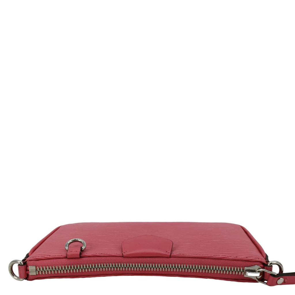 Louis Vuitton Easy Pouch On Strap Epi Leather Shoulder Bag Pouch Pink