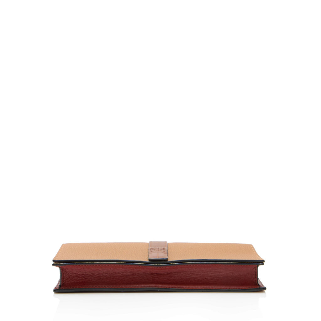 Loewe Grained Calfskin Chain Wallet