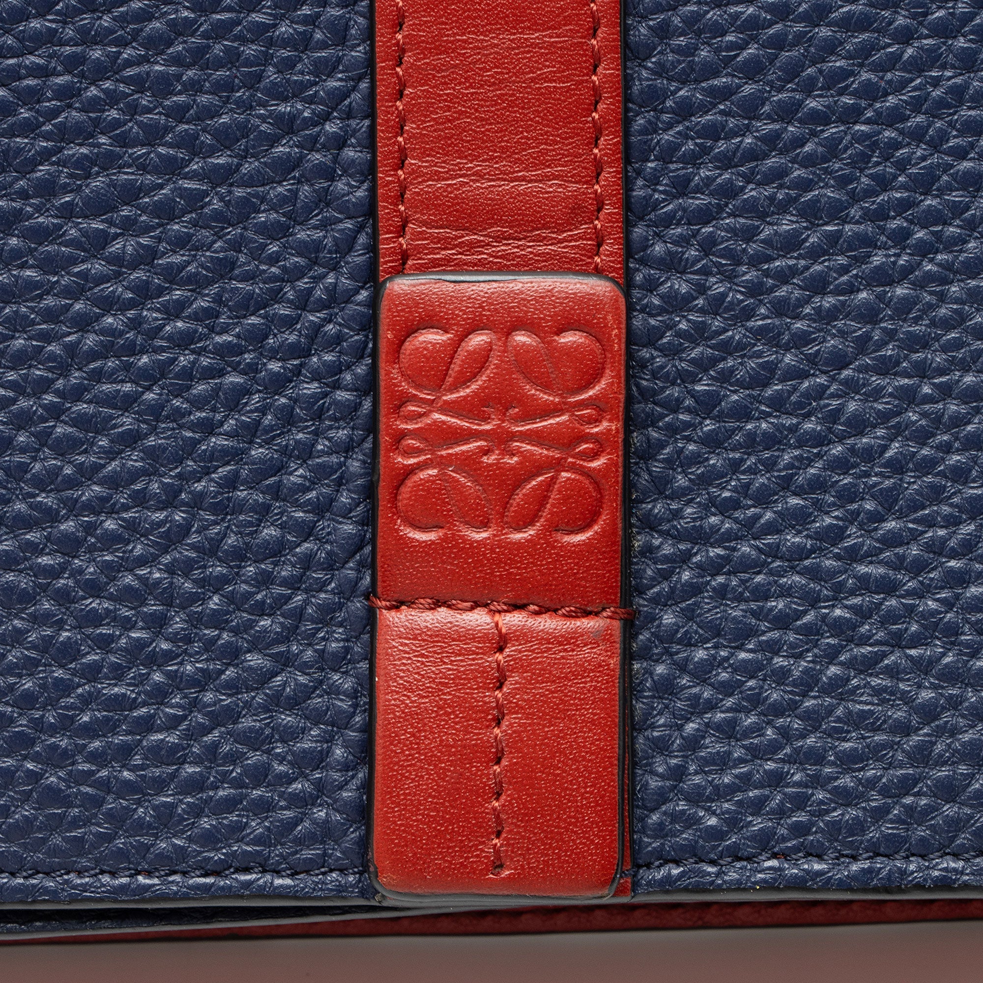 Loewe Grained Calfskin Chain Wallet