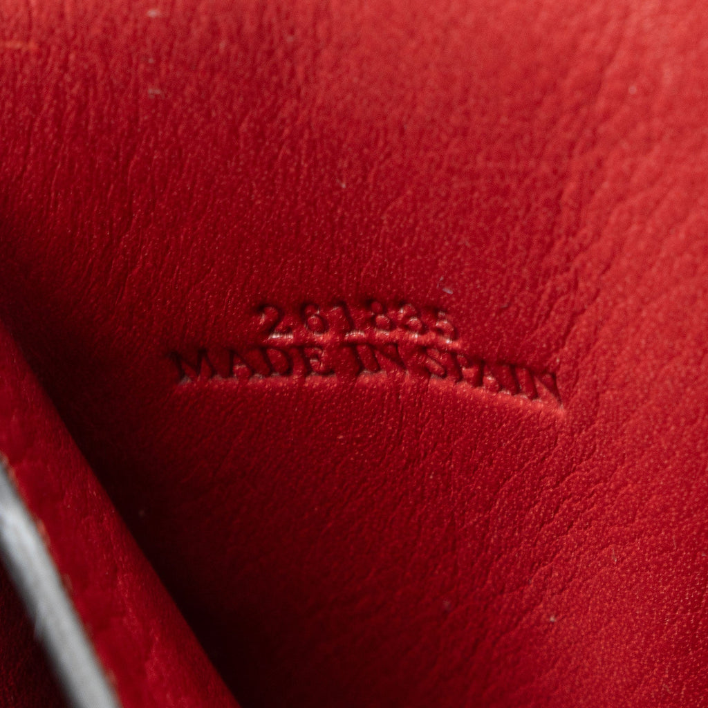 Loewe Grained Calfskin Chain Wallet
