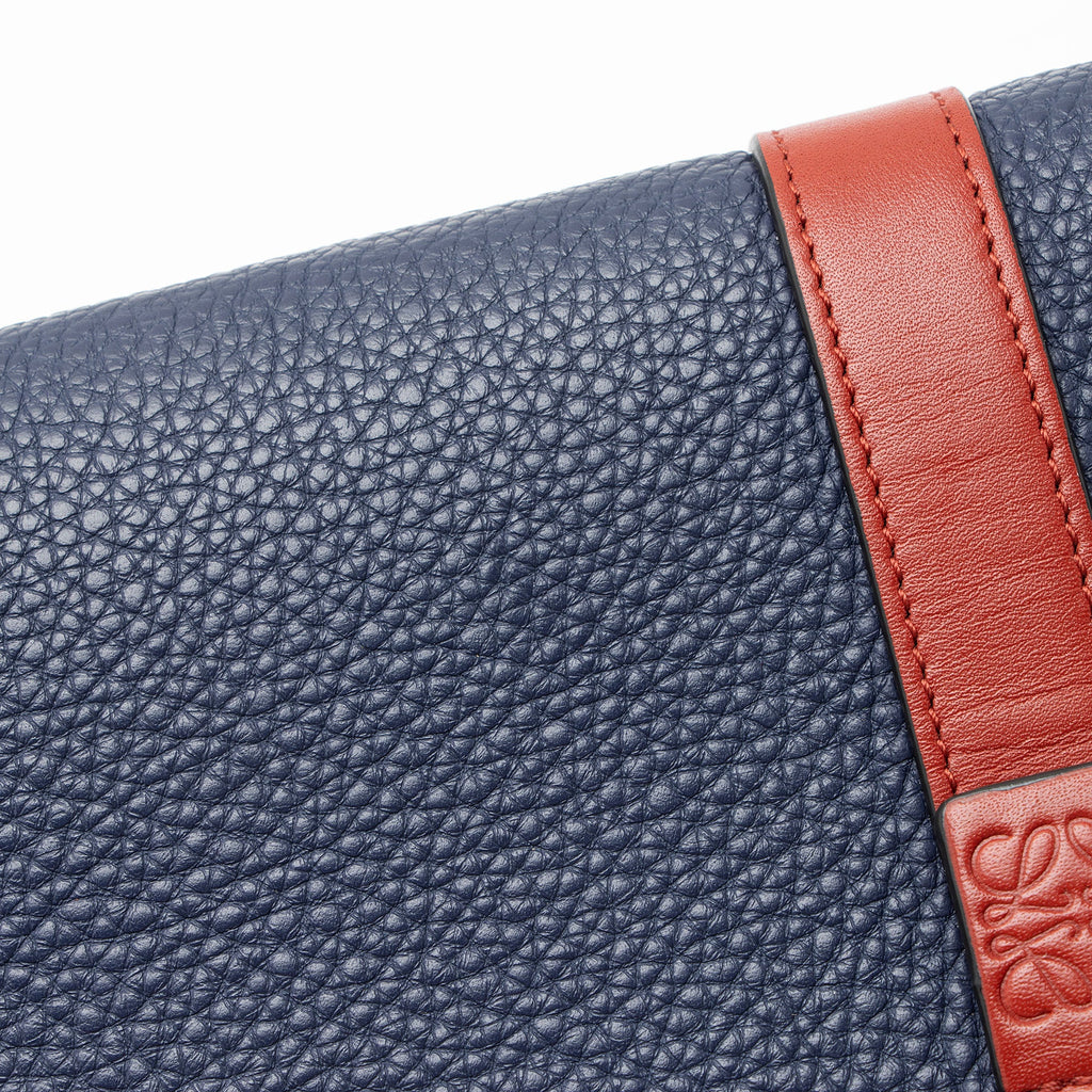Loewe Grained Calfskin Chain Wallet
