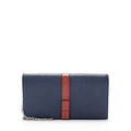 Loewe Grained Calfskin Chain Wallet