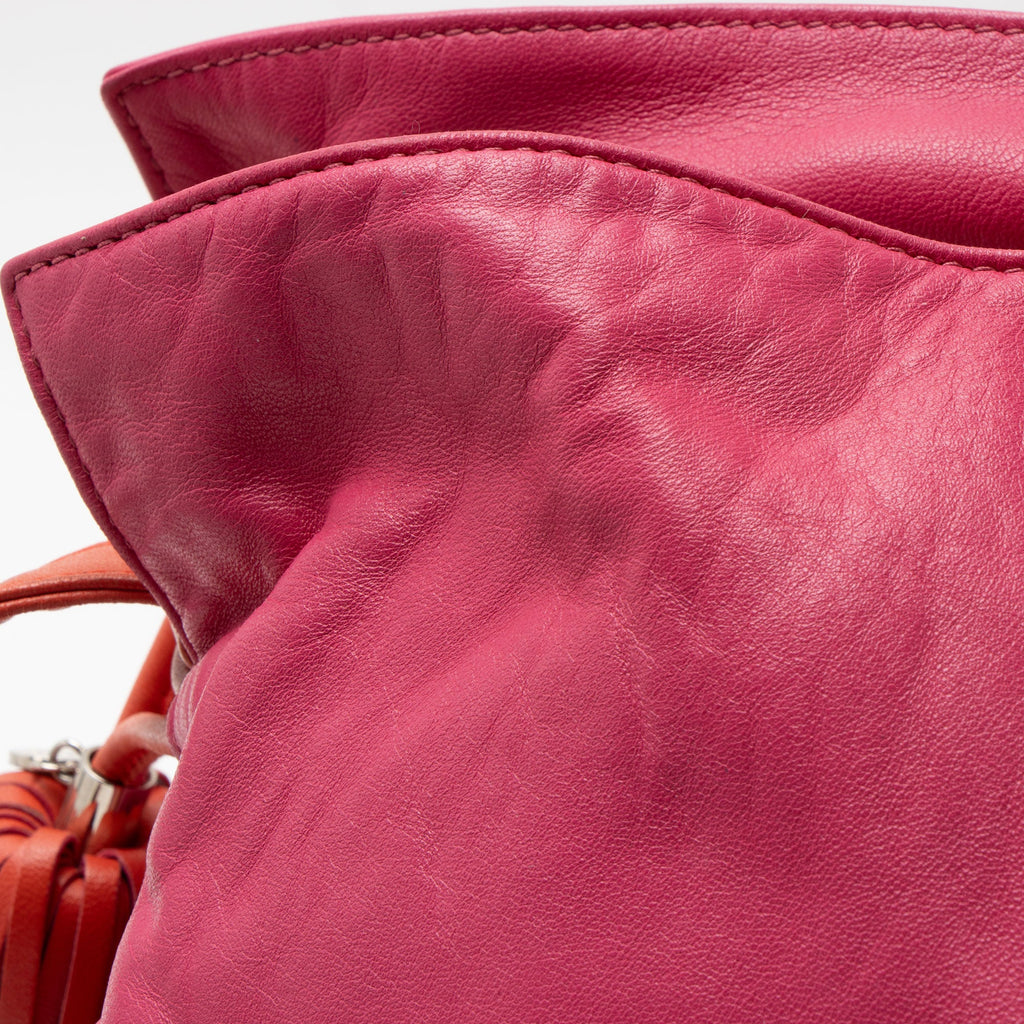 Loewe Mellow Nappa Flamenco Tassel Shoulder Bag