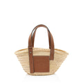Loewe Raffia Basket Small Tote