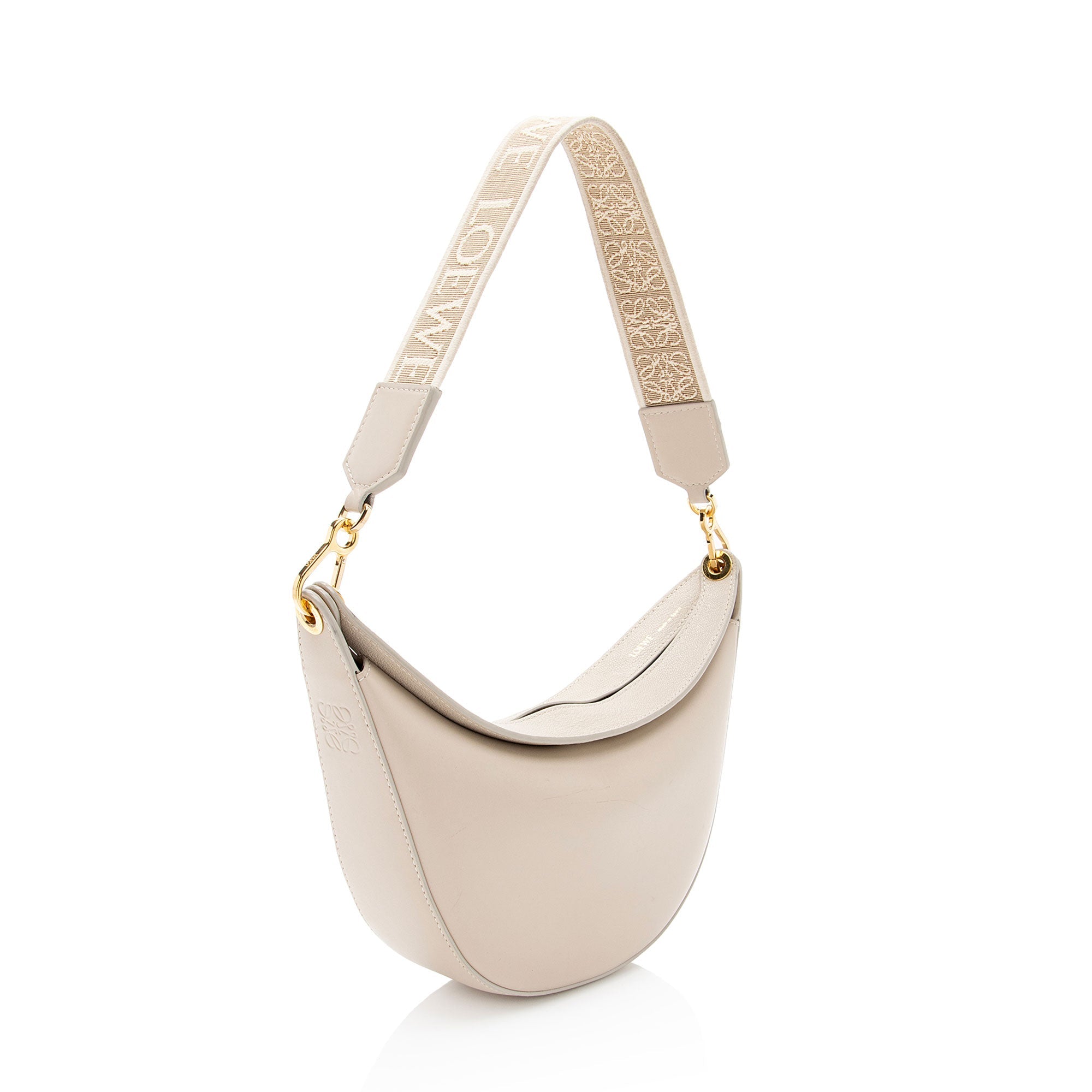 Loewe Satin Calfskin Jacquard Luna Small Bag