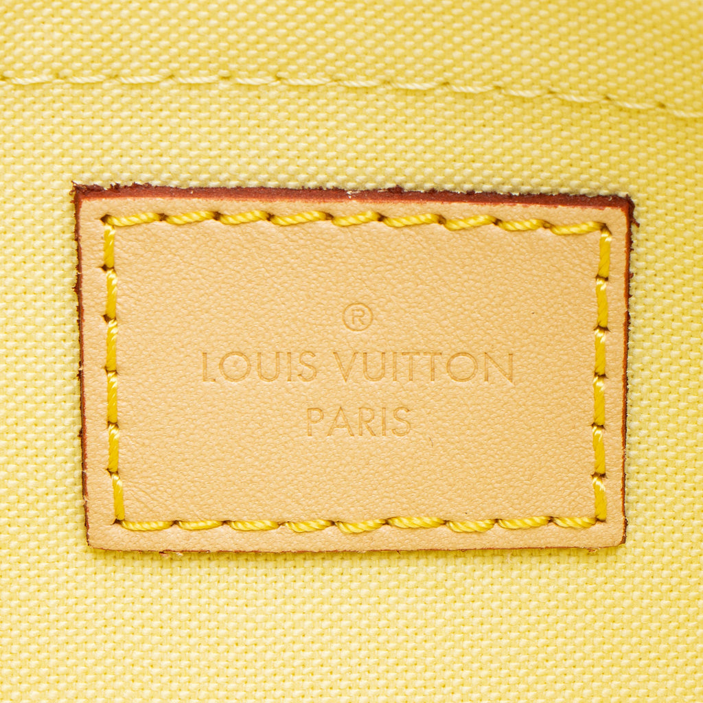 Louis Vuittom Damierlicious Neverfull MM Pochette