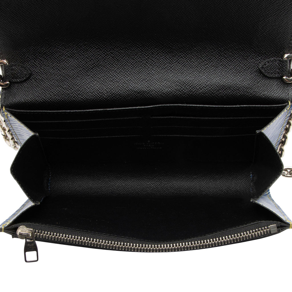 Louis Vuitton Aztec Epi Leather Twist Chain Wallet