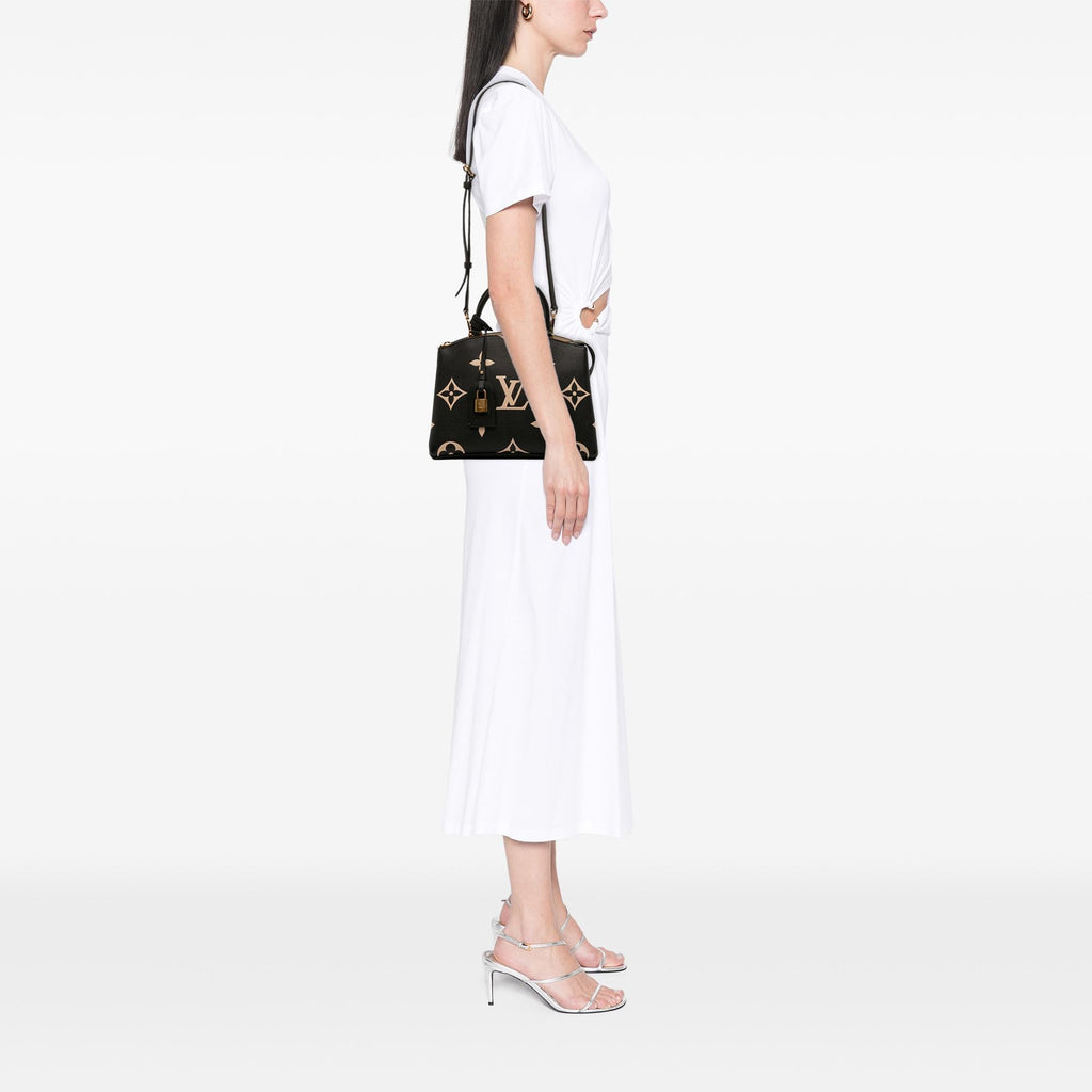 Louis Vuitton Bicolor Monogram Empreinte Giant Petit Palais