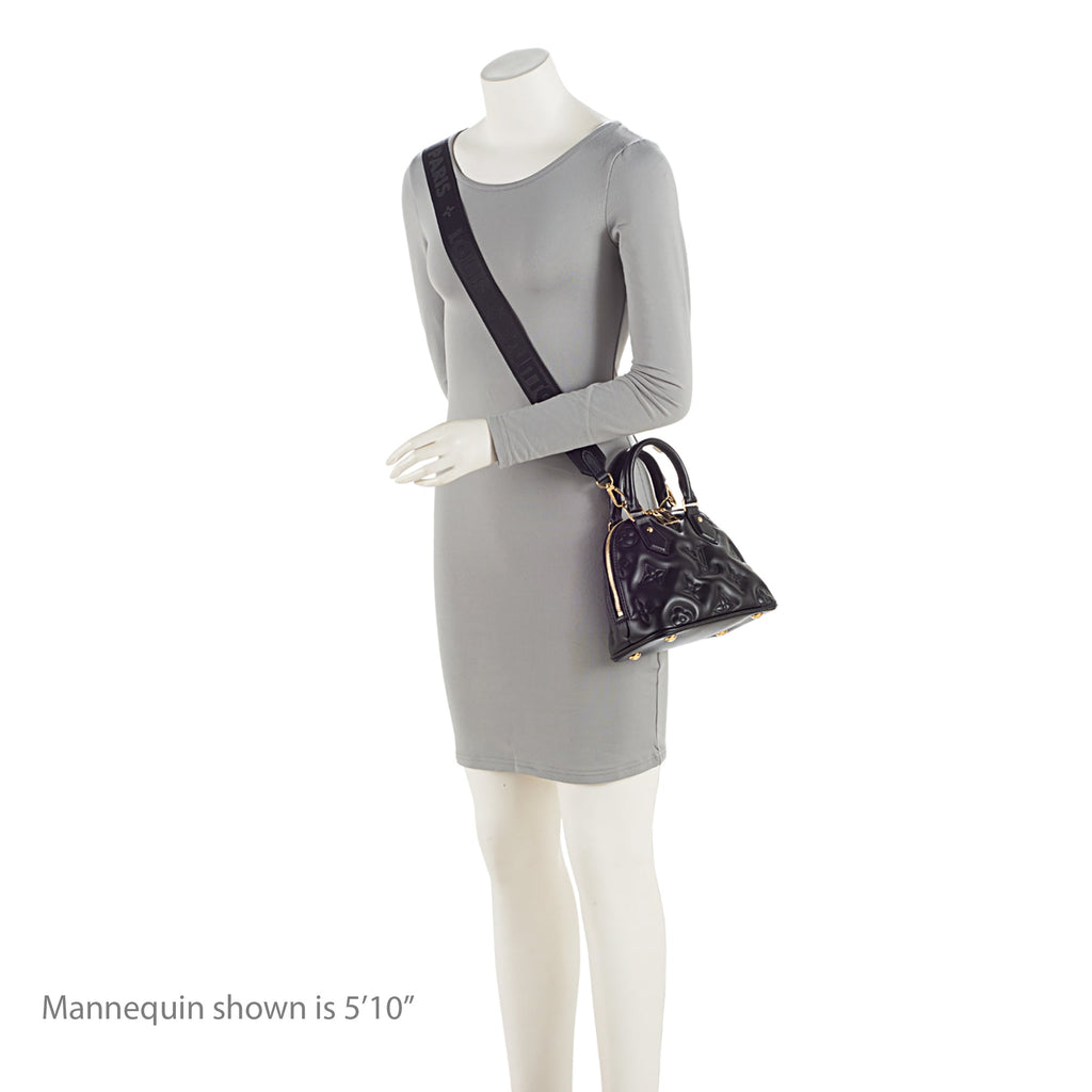Louis Vuitton Bubblegram Calfskin Alma BB Satchel - FINAL SALE