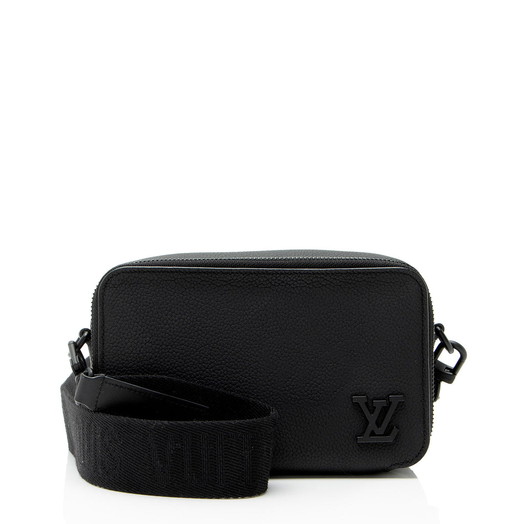 Louis Vuitton Calfskin Aerogram Alpha Wearable Wallet