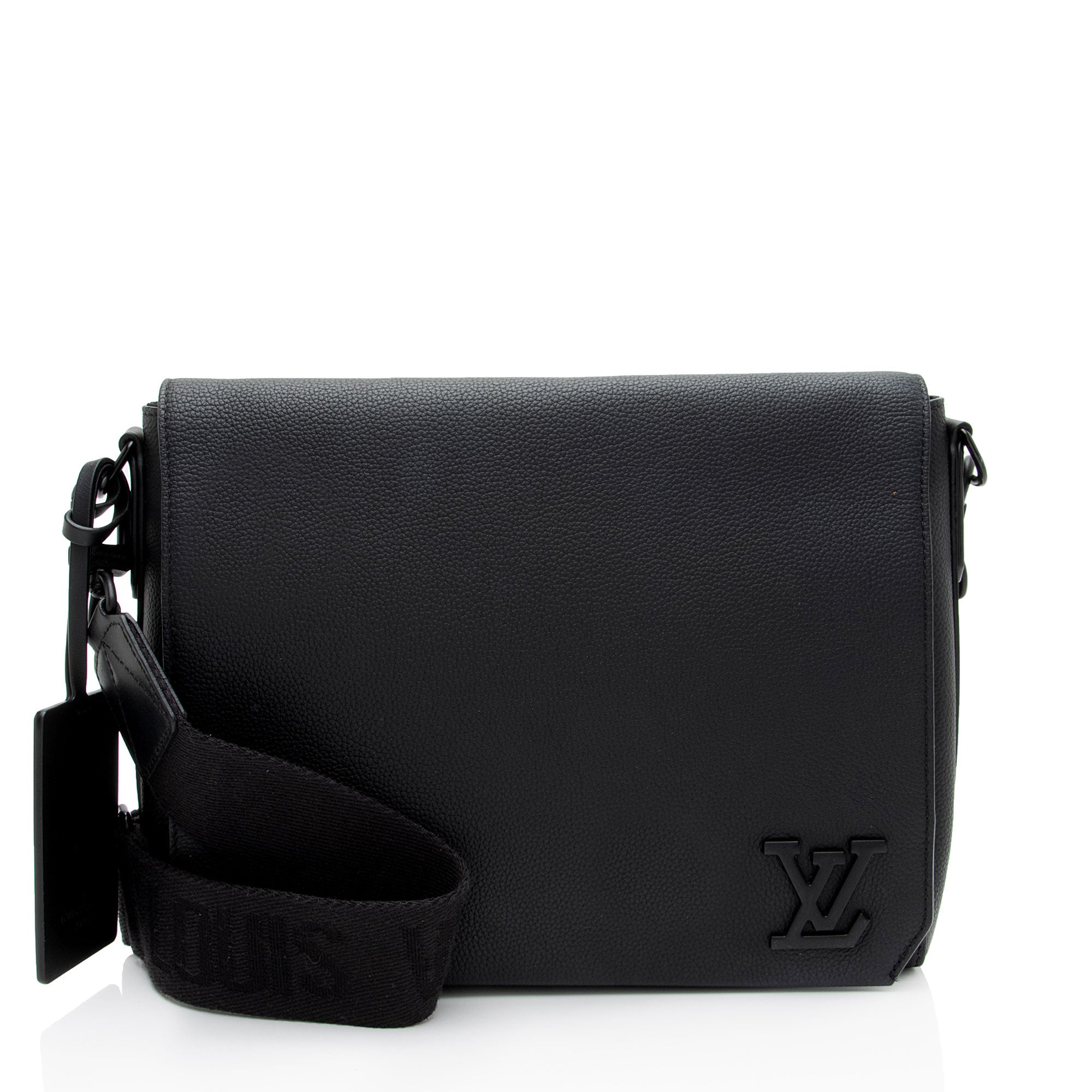 Louis Vuitton Calfskin Aerogram Takeoff Messenger