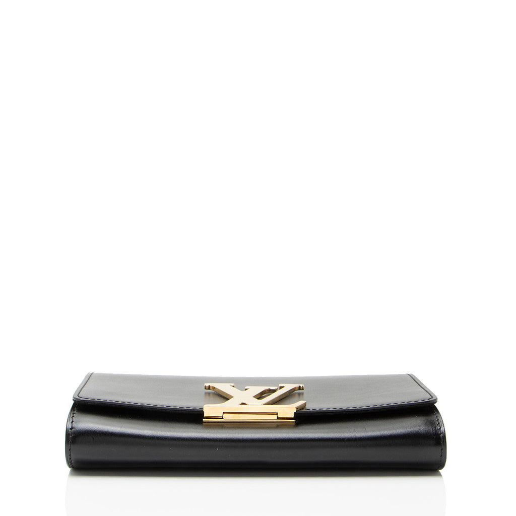 Louis Vuitton Calfskin Chain Louise Shoulder Bag