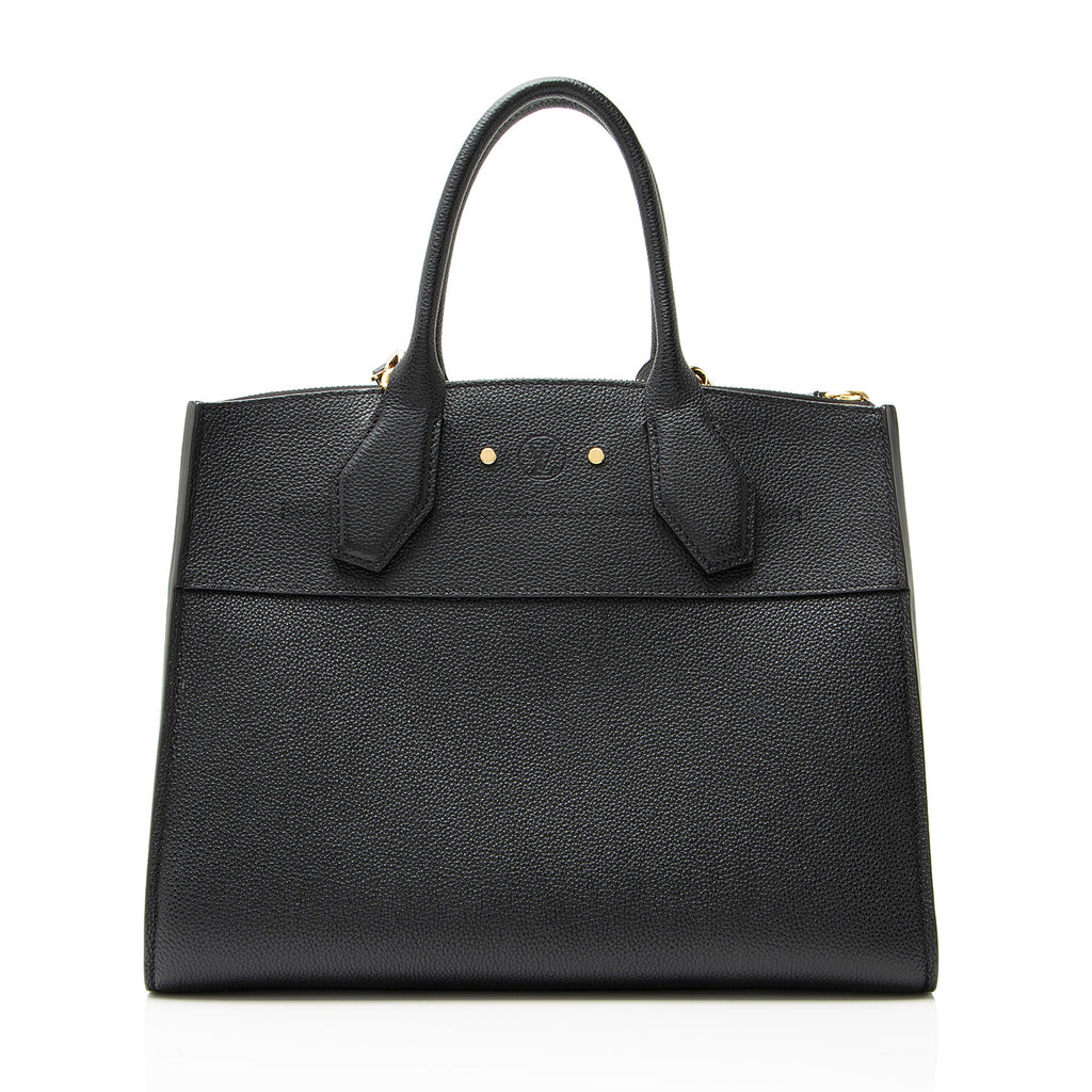 Louis Vuitton Taurillon City Steamer MM Tote