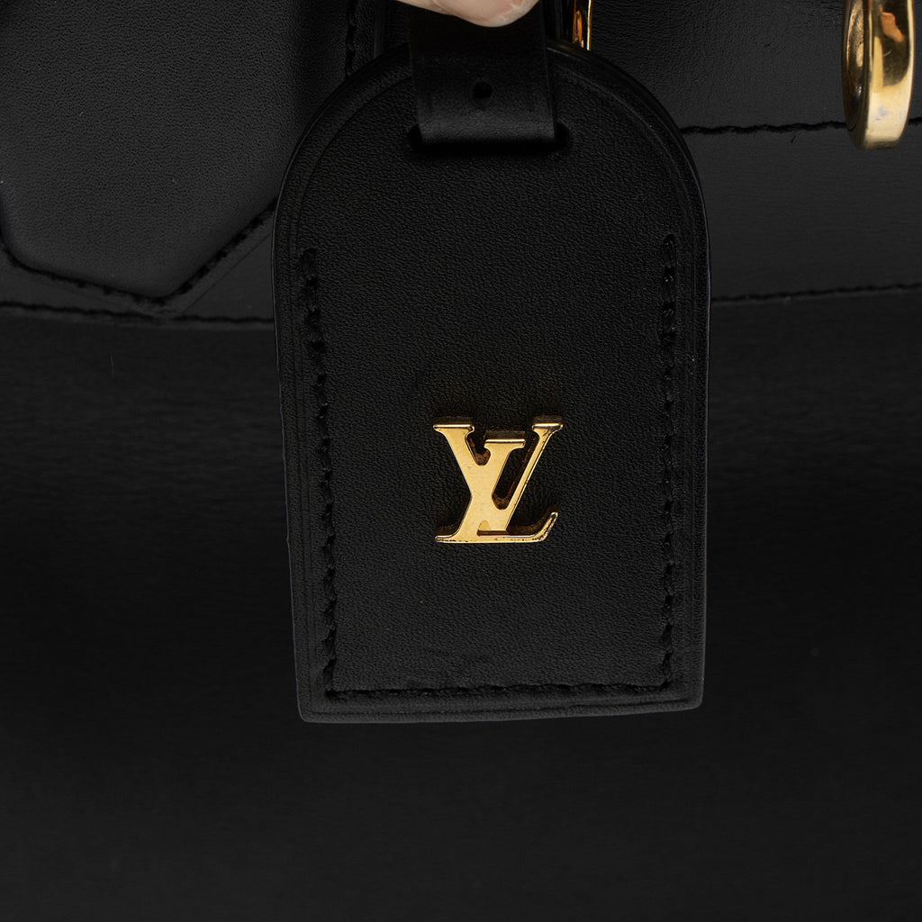 Louis Vuitton Calfskin City Steamer MM Tote