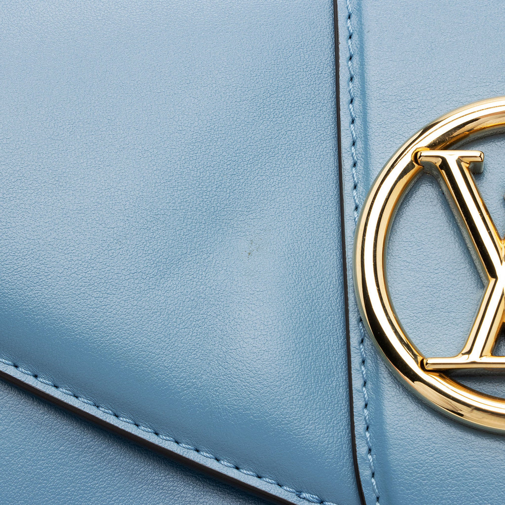 Louis Vuitton Calfskin LV Pont 9 Shoulder Bag