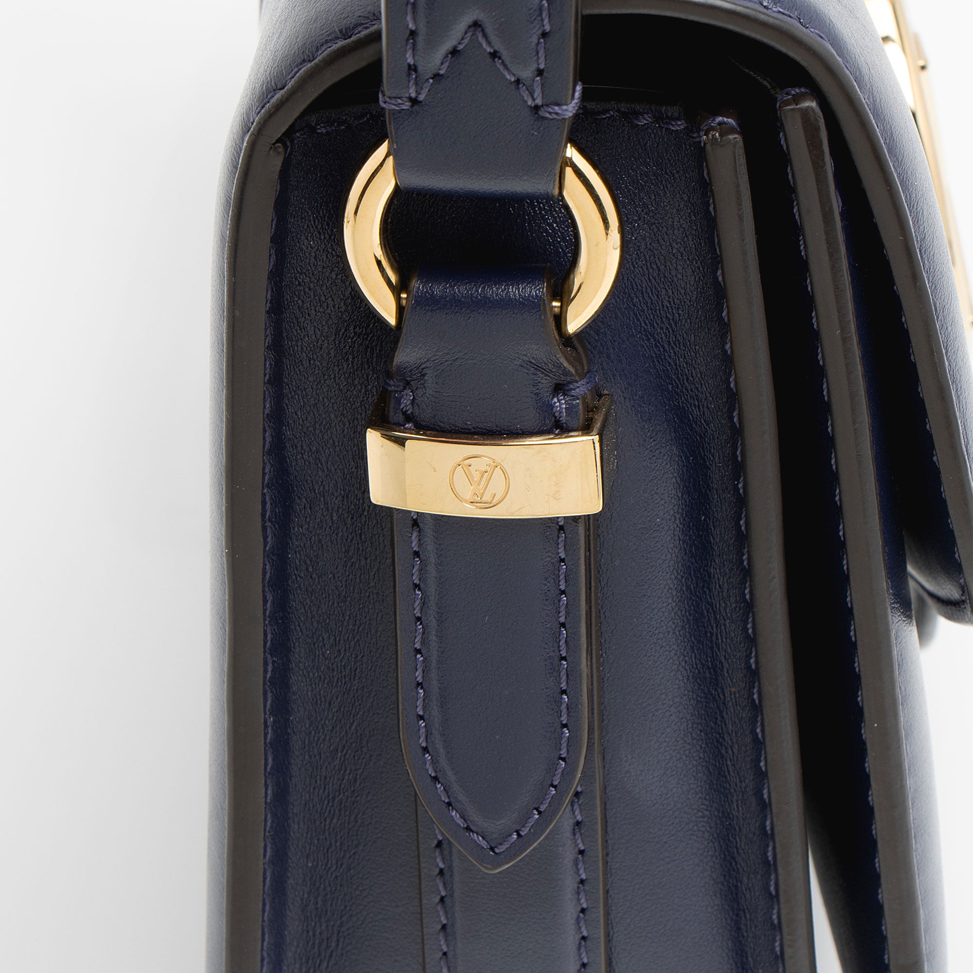 Louis Vuitton Calfskin LV Pont 9 Shoulder Bag