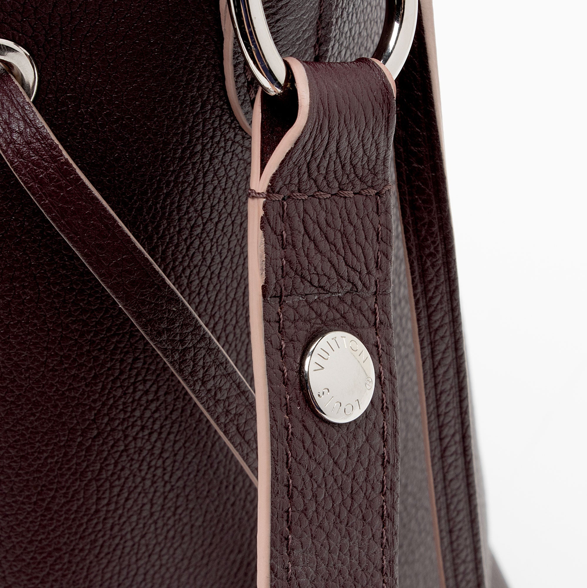 Louis Vuitton Calfskin Lockme Bucket Bag (SHF-Ie5h5b)